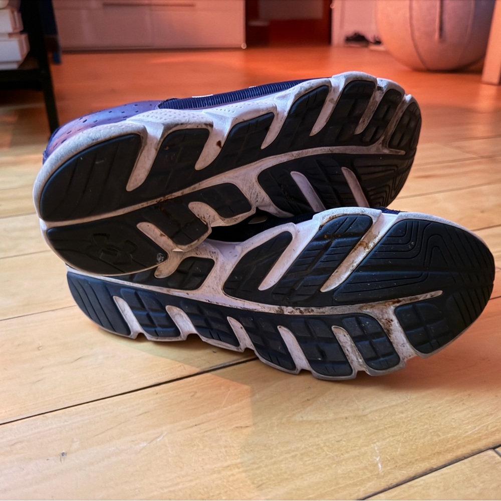 Under Armour Navy Blue Athletic Sneakers - Picture 7 of 7